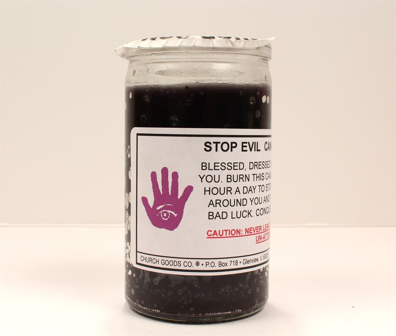 Stop Evil Powerful Fixed 50 Hour Candle