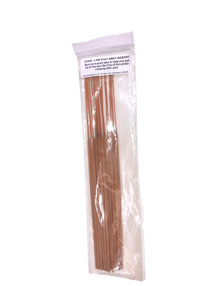 Law Stay Away Incense Sticks
