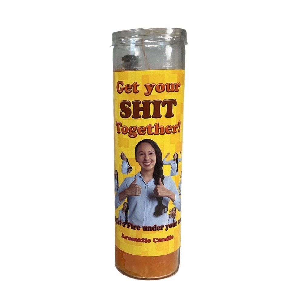 Get Your Shit Together Candle (Dressed & Scented)