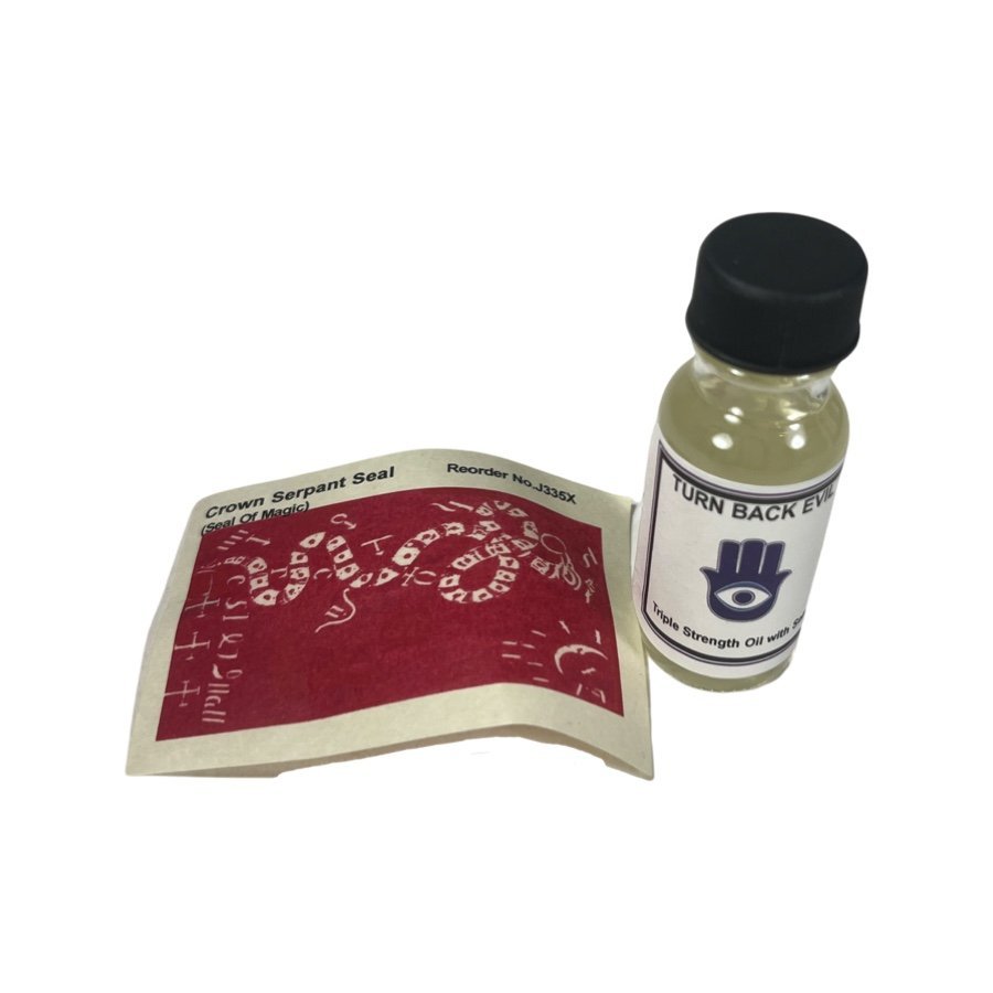 Turn Back Evil Seal Oil
