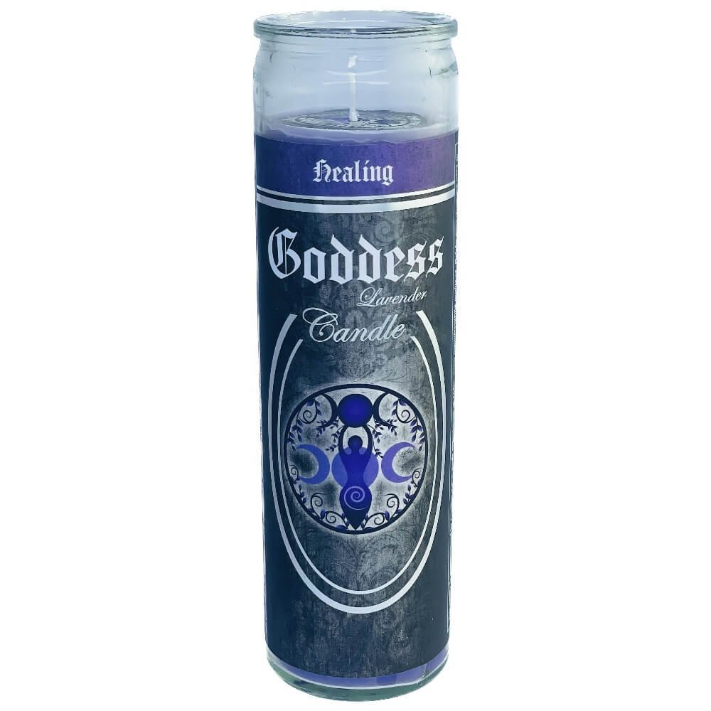 Healing Goddess (Lavender Scented) 7 day Candle