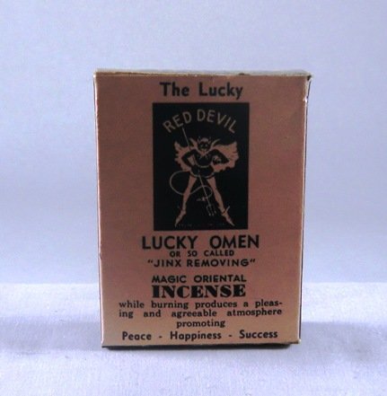 Lucky Red Devil Jinx Removing Powdered Incense