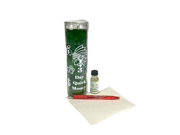 Rev. Moses XXX 3 Day Quick Money Candle Kit