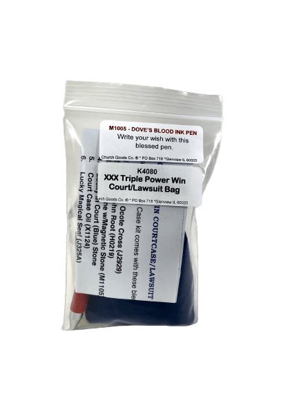 XXX Triple Power Win Court Case/Lawsuit Bag