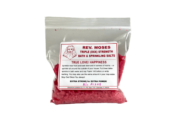 True Love and Happiness Rev Moses Triple Strength Bath and Sprinkling Salt