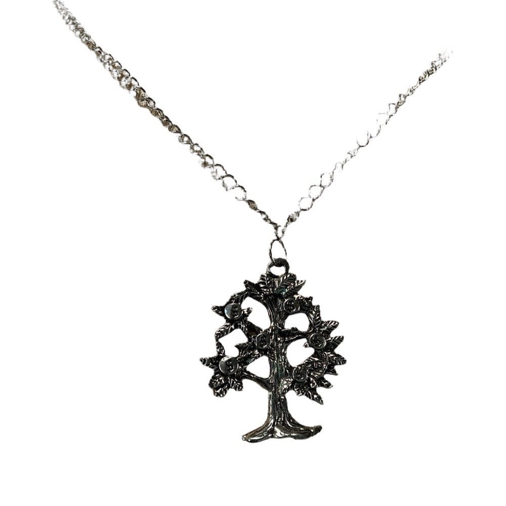 Silver Money Tree Necklace