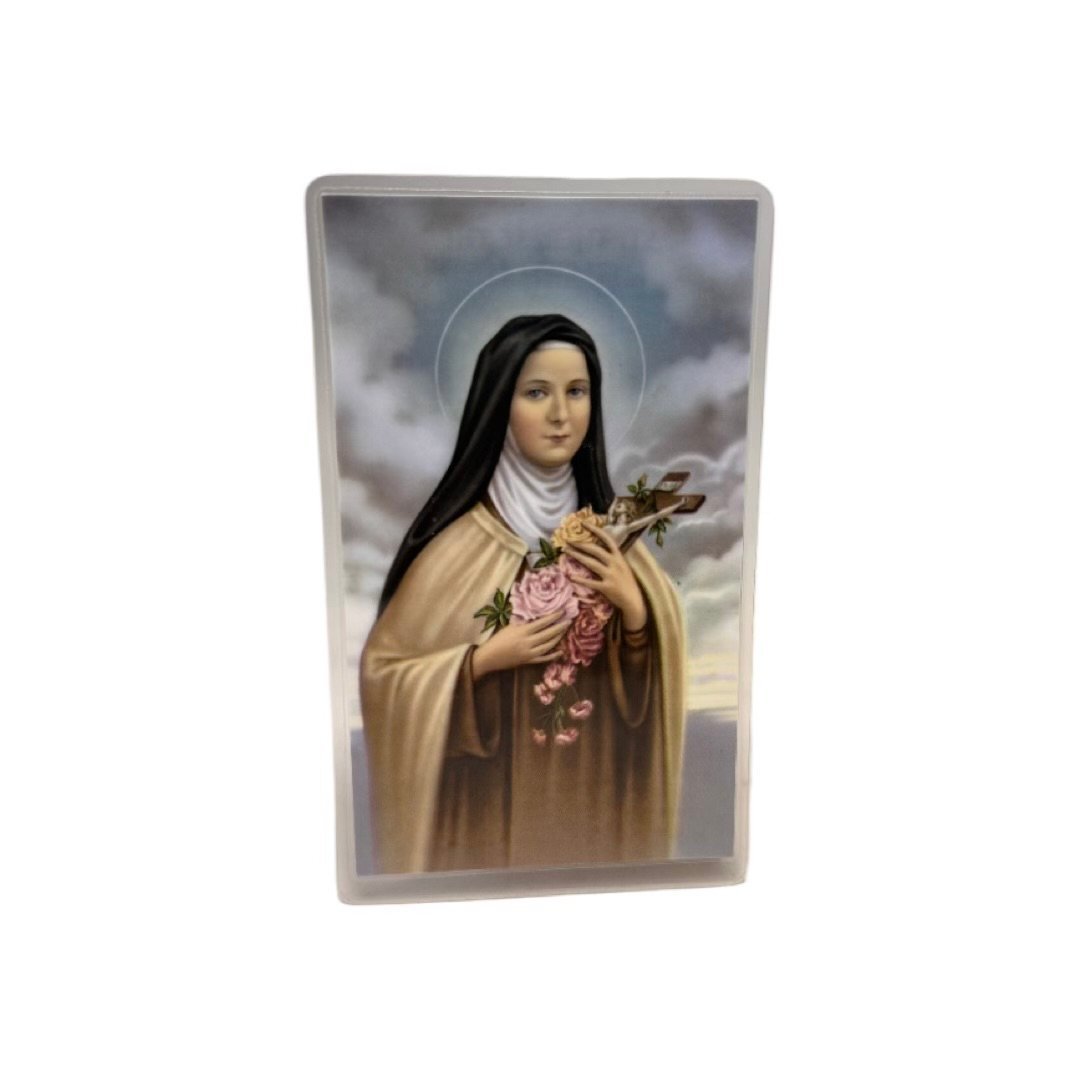 St. Theresa Prayer Card